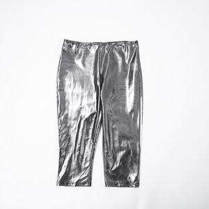 Completo da donna trendy in <span class=keywords><strong>pelle</strong></span> PU: Top scollato e shorts abbinati - Set 2 pezzi sexy Y2K per abbigliamento femminile 2026 - Product Image 3