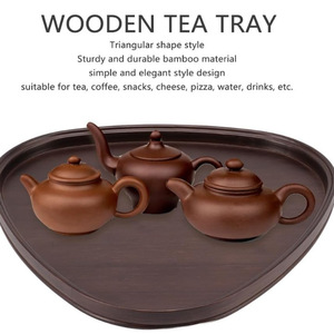 Japanese Style Serving <b>Tray</b> Coffee Brown Rectangular Bamboo <b>Tea</b> Set Simple Design For Hotel Coffee <b>Tea</b> Use - Product Image 2