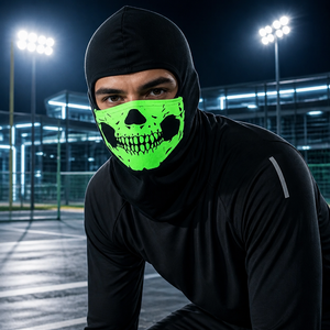 Diadema Deportiva con Diseño de Personajes de <span class=keywords><strong>Call</strong></span> of <span class=keywords><strong>Duty</strong></span> <span class=keywords><strong>Black</strong></span> <span class=keywords><strong>Ops</strong></span> que Brilla en la Oscuridad, Ajustable y Térmica, para Viajes, Unisex, Adultos - Product Image 6