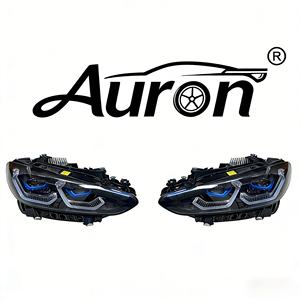 Série 4 425 430 G22 G23 G26 M4, double couleur, 6000K Jaune Blanc, 12V, nouveaux phares avant DRL laser 36W - Product Image 1