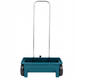 Large Wheel Long Handle 12L <strong>Grass</strong> Lawn Spreader Dry Granular Fertilizer Seed Salt Grit Spreader - Product Image 6
