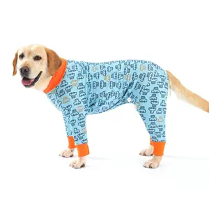 Chien tenue de noël pyjamas pour petit chien moyen Costume courrier debout tenues vêtements pour animaux de compagnie Onesies