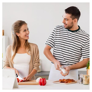 Tablier personnalisé <span class=keywords><strong>de</strong></span> haute qualité avec logo pour femmes et hommes, noir, avec poches et liens, pour serveurs, serveuses, chefs et personnel d'accueil. - Product Image 4