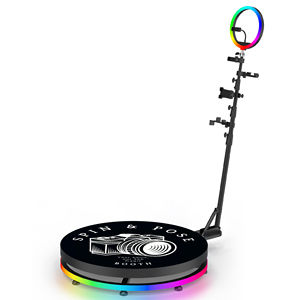 Portátil boda Overhead <span class=keywords><strong>360</strong></span> Photo Booth telón de fondo automático Photo Booth <span class=keywords><strong>Sky</strong></span> <span class=keywords><strong>360</strong></span> Video Camera Booth - Product Image 1