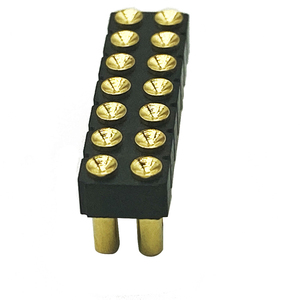 دبوس موصل بطارية PA46 أسود مطلي بالذهب حسب الطلب - Product Image 4