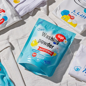 Kustom dicetak plastik mudah terurai 100g 1Kg 2kg tas kemasan bubuk deterjen cucian kantong bubuk cuci - Product Image 6