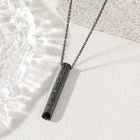 Colliers pendentifs en acier inoxydable pour musulmans, avec sifflet anti-stress et méditation pleine conscience, motif Ayatul Kursi arabe, 2026