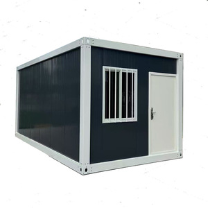 Casa Contenedor Prefabricada Certificada de 40 pies, Transpirable, Moderna, Rectangular, con Paneles Sándwich, Diseño Plegable, para Hotel o Villa, con Garantía - Product Image 1