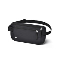 Sac banane imperméable anti-RFID à porter sous les vêtements pour passeports et documents – Sacoche de poitrine
