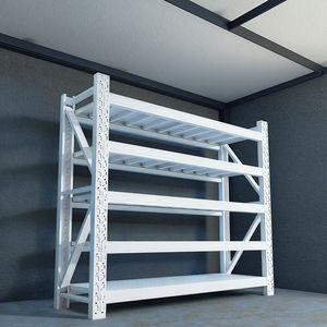 מדפי אחסון פלדה כבדים מדפי אחסון פלדה מדפי אחסון למחסן מדפי אחסון מדפי מטען רב תכליתיים - Product Image 1