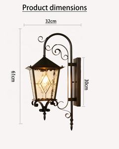 Lámparas de Pared LED Simples y Elegantes, Impermeables IP65, para Exteriores, Pasillos, Balcones, Jardines, Patios Traseros, Decoración de Jardín - Product Image 4