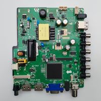 Carte mère de téléviseur LCD RR52C.816A DVB-T2 DVB-C TNT DVB-T, service d'écriture de programmes