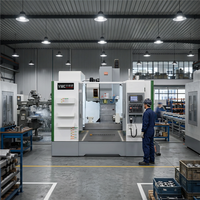 Centre d'usinage CNC 3 axes vertical Chine VMC 1160 avec guide linéaire de précision GSK BT40 pour usinage des métaux