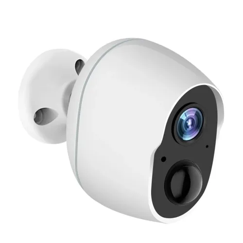 Biumart-cámara de vigilancia recargable 1080P, impermeable, 2,4G Hz, Wifi, inteligente, inalámbrica, visión nocturna, IP de seguridad para el hogar