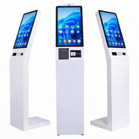 Kiosco de Autoservicio Todo en Uno TouchWo con Pantalla Táctil Capacitiva de 10 Puntos, SDK, LCD de 21.5 Pulgadas, Multi-OS, Impresora y Escáner