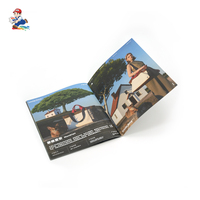 Brochure personnalisée pour fournitures pour animaux de compagnie, reliure à cheval, impression offset sur papier kraft, taille personnalisée acceptée