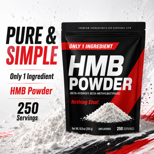 Bêta-hydroxybêta-méthylbutyrate (HMB-CA) personnalisé, qualité alimentaire 99%, HMB en poudre sans acide, sans produits laitiers, 100g, certifié 2 - Product Image 3