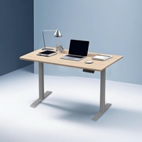 Vente en gros Pieds de table à angle R Bureau de luxe Bureau électrique réglable en hauteur Bureau ergonomique assis-debout pour table moderne