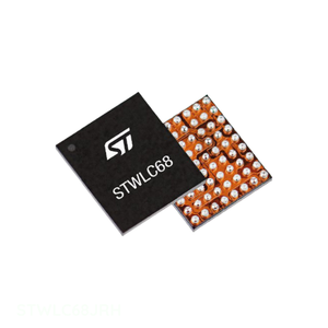ชิ้นส่วนอิเล็กทรอนิกส์ออนไลน์ STWLC68JRH บริการครบวงจรแบบดั้งเดิม รองรับมาตรฐาน QI แบบไร้สายเหนี่ยวนำ 72 UFBGA, WLCSP - Product Image 1
