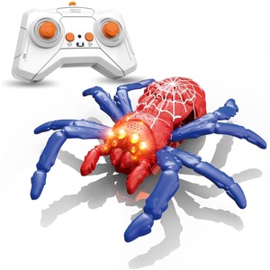 Juguete de Araña Trepadora de Pared con Control Remoto de 2.4G, 360 °   Robot Araña Eléctrico con Control Remoto, Giratorio, para Escalar Paredes, Techos y Pisos, con Luces - Product Image 1