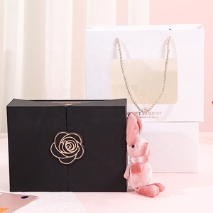 Mới Sang Trọng Vàng Bao Bì Mỹ Phẩm Hộp Set Grey Board Tái Chế Gấp Hộp Quà Tặng Lá Vàng In Xử Lý Trà Mua Sắm Quà Tặng - Product Image 3