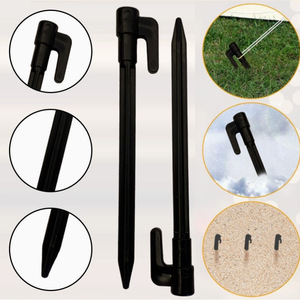 Chang En เต็นท์ตอกวัสดุ PP สีเหลืองน้ำหนักเบา, หมุดสำหรับตั้งแคมป์กลางแจ้ง - Product Image 2