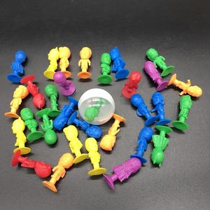 Özel toptan 28 32mm 1 inç Gashapon kapsül oyuncaklar renkli Stikeez TPR oyuncak heykelcik için emme banyo yaş 5-7 yıl - Product Image 1