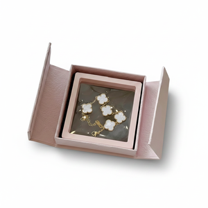 Caja de Embalaje Magnética para Joyería OEM ODM, Caja con Inserto de Espuma de Tamaño Personalizado para Negocios de Joyería al por Mayor - Product Image 1