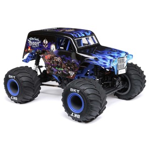 Mini camion monstre RC 4x4 LMT Son-uva Digger 1/18 avec essieux solides, batterie LiPo 2S, phares LED et chargeur intelligent - Product Image 4