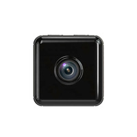 Mini caméra de sécurité WiFi intérieure grand angle 75 °   Mini caméra sans fil CMOS à vision nocturne grand angle