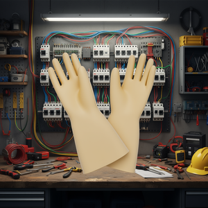 Gants d'électricien isolés taille 10 pour la protection des travaux électriques - Product Image 3