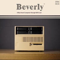 [Tersedia] Beverly Small Treasure 4+2 Hard Disk Retro External Snail Feiniu Black Group SFX Power Supply