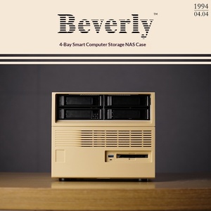 [Stokta Mevcut] Beverly Small Treasure 4+2 Sabit Disk Retro Harici Snail Feiniu Siyah Grup SFX Güç Kaynağı - Product Image 1