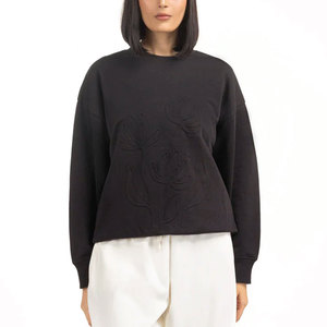 Sudaderas con Capucha de Moda, Sudaderas con Logotipo OEM para Mujer, Calidad Profesional, Estilo Casual, Sudadera de Punto de Manga Larga para Mujer - Product Image 1