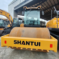 Compacteur à tambour unique Shantui SR10-B6 de 10 tonnes, moteur Weichai 97,5 kW, pour la construction routière (modèle 2026)