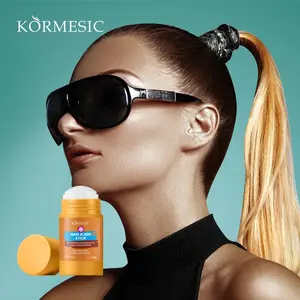 OEM KORMESIC Private Label Strong Hold Heat Protectant Styling Hair Wax Sleek Stick For Hair smoothing