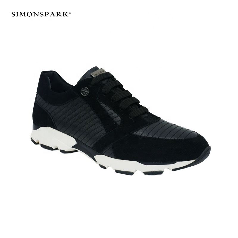 Cheap Factory Price shoes men sneakers leather genuine in low