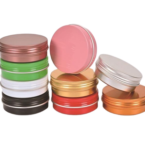 Barattolo in Alluminio <span class=keywords><strong>Nero</strong></span> <span class=keywords><strong>Opaco</strong></span> 30g 60g 100g, Contenitori in Alluminio per Creme e Candele Profumate - Product Image 1