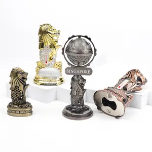 Personnalisez votre propre conception en alliage de zinc Décoration intérieure Souvenir touristique Petite figurine en métal Statue