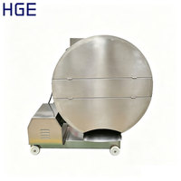 Plancheuse et floqueuse automatique de viande congelée avec épaisseur de coupe réglable, moteur et construction en acier inoxydable pour la production de saucisses