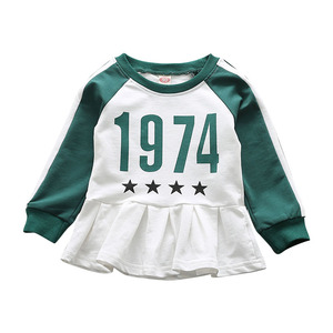 เสื้อผ้าเด็กแบรนด์ส่วนตัว เสื้อเชิ้ตยาวสไตล์เกาหลี ชุดเดรสเด็กผู้หญิงสำหรับฤดูใบไม้ร่วง จากร้านขายส่งออนไลน์ - Product Image 1