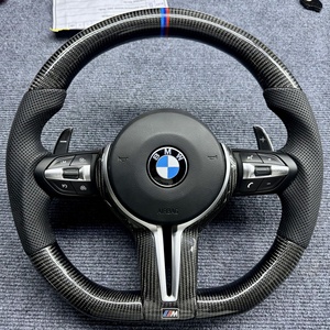 Volant en cuir à performances améliorées pour BMW Série 3 (320, 325, M3, F30, F35) et Série 5 (G3) – Accessoire automobile modifié en fibre de carbone - Product Image 4