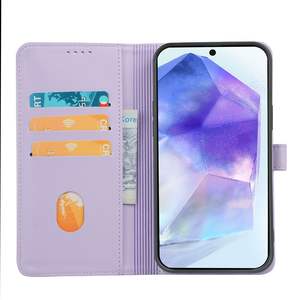 Cover per <span class=keywords><strong>Samsung</strong></span> A56 A55 A16 con Design a <span class=keywords><strong>Cuore</strong></span>, Custodia Flip per Cellulare con Porta Carte, Accessori per Telefono, Cover NFC dal Design Professionale - Product Image 4