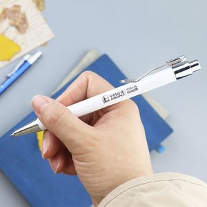 High Quality Custom Logo Click <b>Pen</b> Promotional Metal Ballpoint 0.5mm Writing Width Personalized Business Promotion Gift Gel <b>Pens</b> - Product Image 3