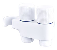 Corps en laiton double poignée vanne d'angle inverseur robinet bidirectionnel inverseur bidet pulvérisateur vanne d'angle pour salle de bain