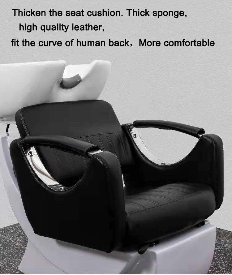 Luxury Modern Hair Salon Furniture PUDILAI Shampoo Chair
