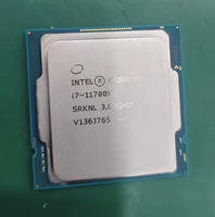 Processeur Intel Core I7-11700K d'occasion pour ordinateur de bureau, 8 cœurs, 16 threads, 3,6 GHz jusqu'à 5,0 GHz, débloqué, LGA1200