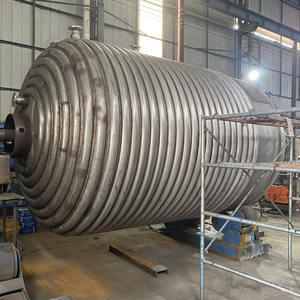 Réservoir de réacteur à double enveloppe 316 en acier inoxydable, réservoir de mélange, réacteur à agitation - Product Image 4