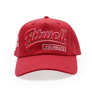 High Quality 3D Embroidered Logo 5 Panel Cotton Twill <b>Dad</b> <b>Hat</b> - Product Image 1