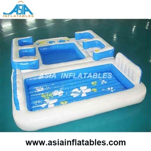 Colchoneta Flotante para Fiestas en la Playa, CoolerZ Tropical Breeze, <span class=keywords><strong>Isla</strong></span> Flotante Inflable para Ocio - Product Image 5